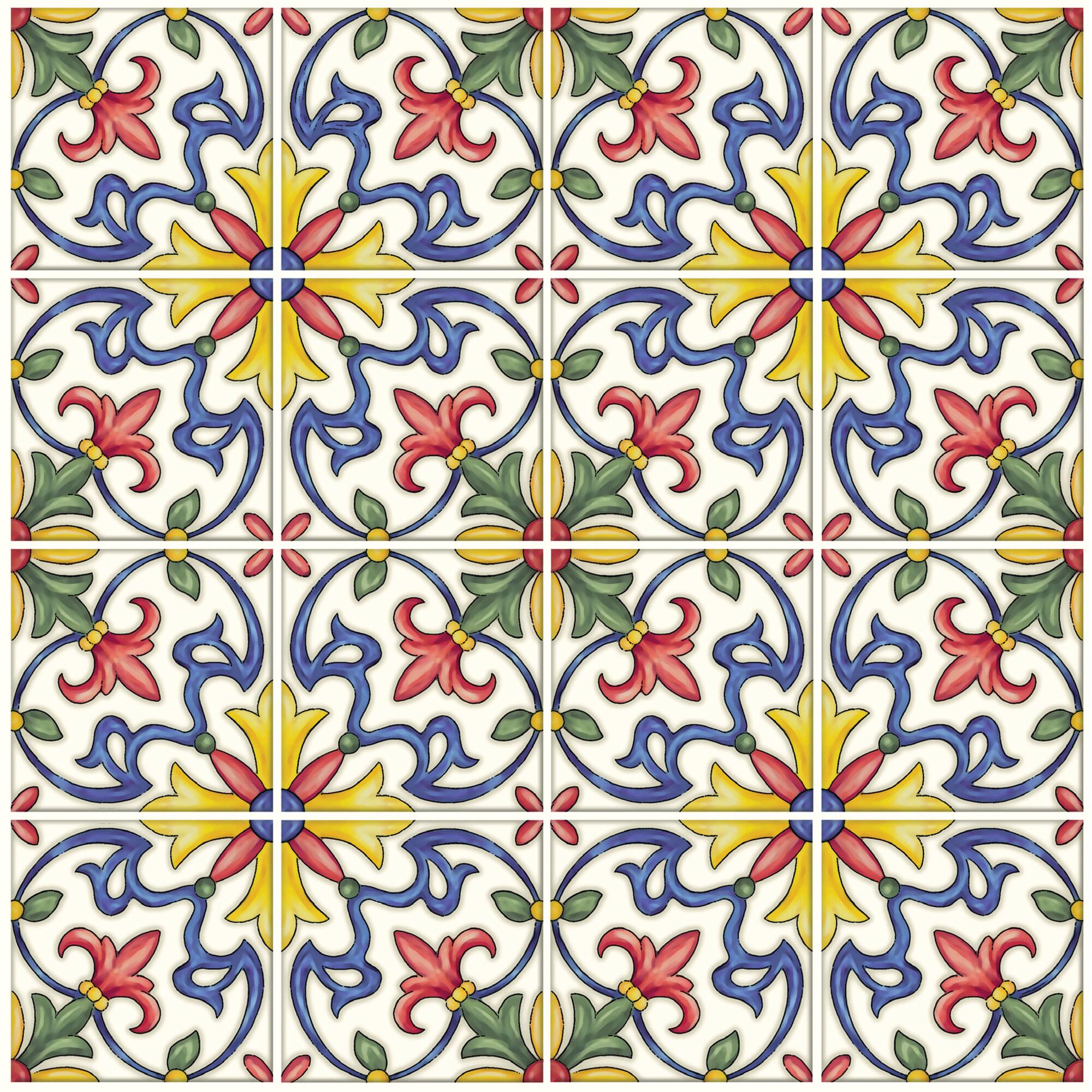 InHome Tuscan Tile Peel & Stick Backsplash Tiles
